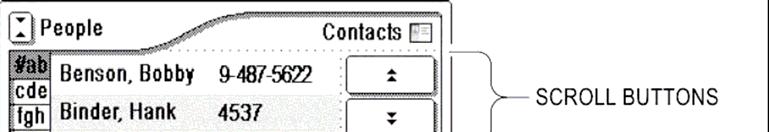 Meniul CONTACTE [People] Meniul Contacte asigură o locaţie unică pentru adăugarea, ştergerea şi editarea numelor şi numerelor de telefon.