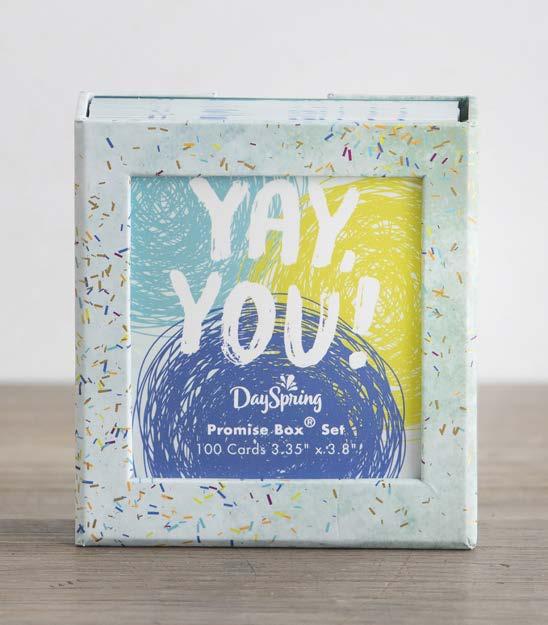 displayed in a cardstock promise box beautifully