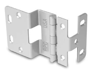 OVERLY HINGES RP offers a wide selection of 5-knuckle overlay hinges, 2-3/4" in height to meet the requirements of your application.