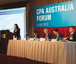 CPA Australia Forum: Tax Panel led by Marcellus Wong (seated