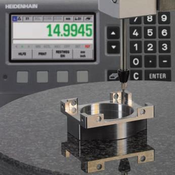 High accuracy The high accuracy specified for HEIDENHAIN length gauges applies over the entire measuring
