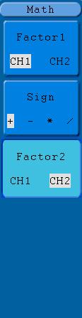Taking the Channel 1 for example, the operation steps are shown as below: (1) Press the CH1 MENU button to call out the CH1 SETUP menu. (2) Press the H4 button and the Limit menu will display.