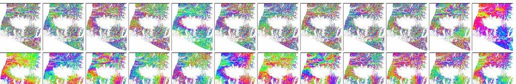 Combined Time Series InSAR Wrapped