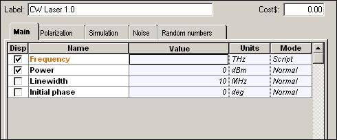 Script mode allows the user to enter arithmetic expressions and also access parameters