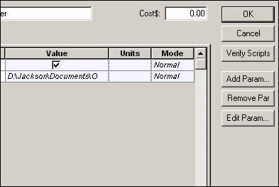In the Add parameter dialog box enter the following values: o Name: Power o Type: floating-point o Category: Main o Minimum value: -100 o Maximum value: 30 o Current value: 0 o Units: dbm Click on