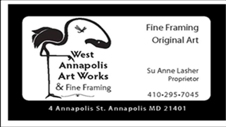 Please submit a check for $20.00 for up to five paintings, payable to Chesapeake Watercolors. Sales of previous small shows have been brisk at this venue. Commission on sales is 10%.