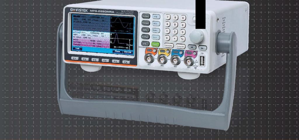 Generator : 25MHz * Power Amplifier: Low, SHz-1 00kHz,20dB/20W(limited by current setting) True Point by Point Output Arbitrary Waveform Function : 200MSa/s, 100MHz Repetition Rate, 14-bit