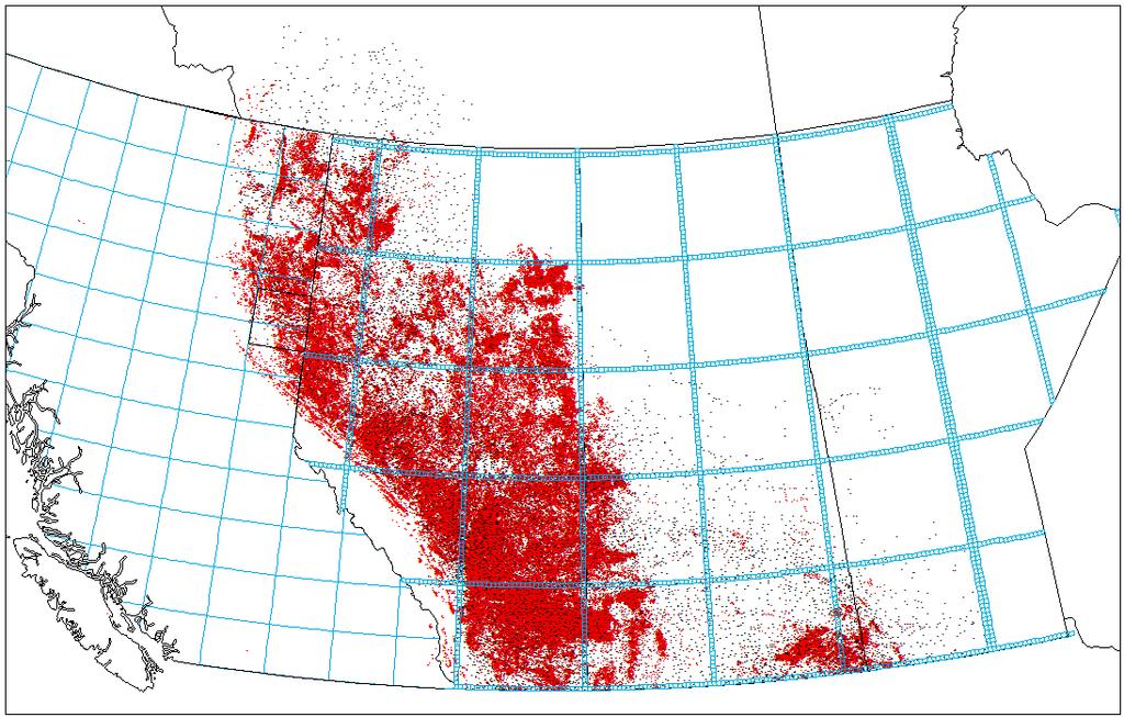 Since the Atlas was published, there have been another 300,000 wells* drilled in western Canada.