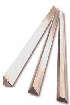 Steel Chamfers and Reveals STEEL CHAMFER Chamfer Strip stock sizes = 1/2", 3/4", 1" fillet Strong pull and shear capacity due to magnet installation methods magnets available