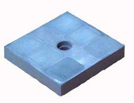 Lifting Insert Recess Magnets P014S SWIFT LIFT MAGNETS Enclosed in urethane one piece void former for 2 Ton, 4 Ton, and 8 Ton Swift