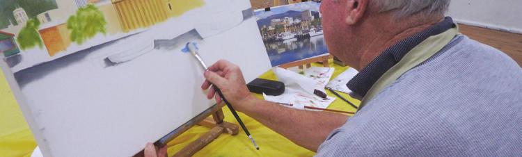 PAINTING Painting CAKE DECORATING Cake Decorating Beginners to Advanced. Work with your choice of acrylics, oils, pastels or water colour pencils to learn the art of painting.