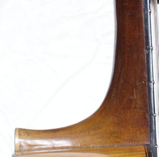 The neck is made of cedar and [a] two part cedar heel 5. Figure 5.