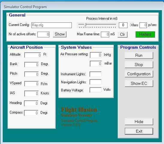 Software Before being able to use the gauges you will need to install some software. All software can be downloaded from Flight Illusions website and is of course free of charge.