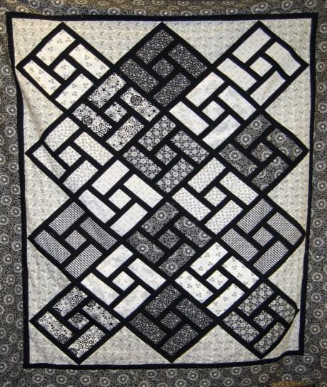 Bonnie will teach you construction of these simple blocks. Class Fee $25 pattern required This quilt can be addicting.