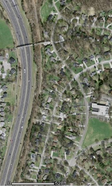 Final Technical Report: NCHRP - Supplemental Guidance on the Application of FHWA s TNM Photograph source: Summit County, Ohio, GIS Map Viewer Figure Aerial photograph of Silver Lake, OH study area