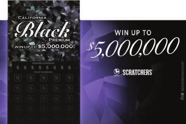 Black Premium Scratchers 2nd Chance Bonus Draw for