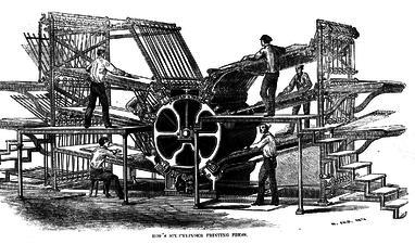 Printing Press The relatively unrestricted circulation of information and (revolutionary) ideas transcended borders.