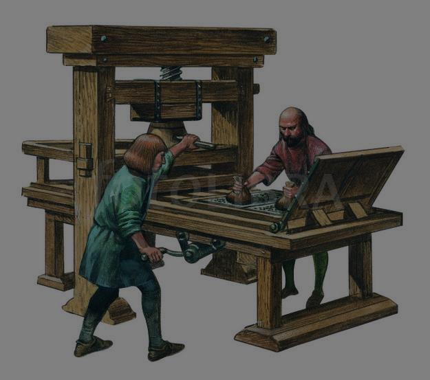 Important changes in Northern Europe Invention of the printing press, c.