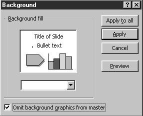 Graphic objects on the master slide can also be animated.