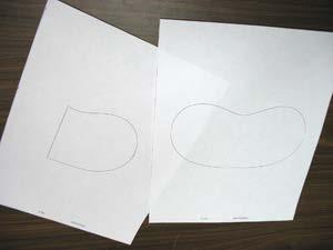 If you have embroidery software, create paper templates of the dielines by printing them