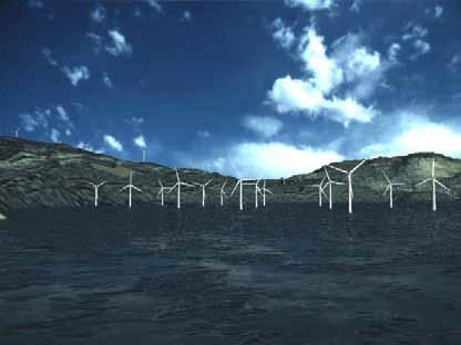 Animation (pre-rendered movement) Movement of visualized objects (eg. wind turbines) Movement of viewer (eg.