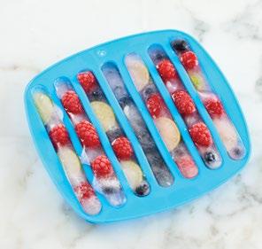 This tray is constructed of 100-percent food-grade silicone.