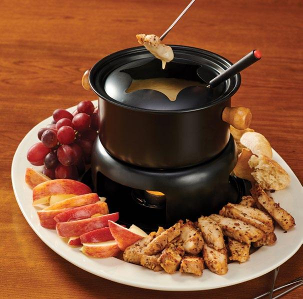FAMILY TIME IS Melt delicious cheeses and dip away fondue time It s a party with 6 fondue forks