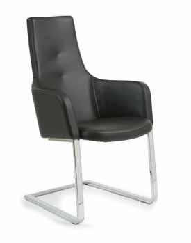 FUNCTION: Conference swivel chair adjustable in seat