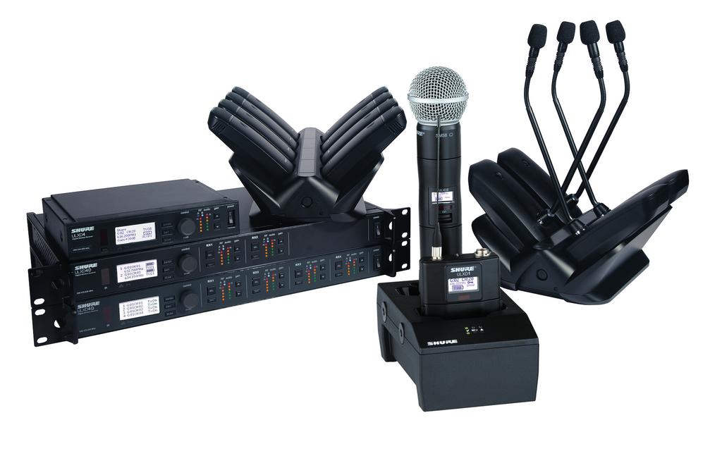 ULX-D Digital Wireless Systems ULX-D Digital Wireless SYSTEMS Shure ULX-D Digital Wireless offers uncompromising 24-bit audio clarity and extremely efficient RF performance with single, dual, and
