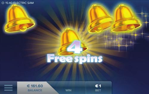 Free spins awarded. Up to 15 spins.