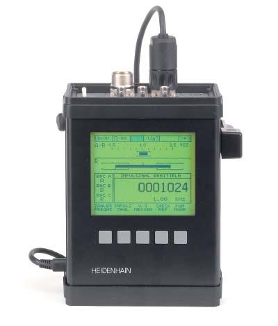HEIDENHAIN offers various measuring and testing equipment for checking the quality of the output signals.