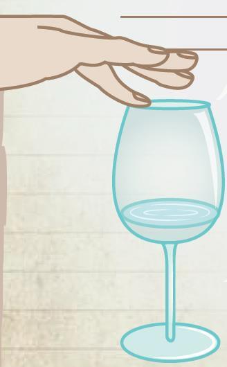Have you ever tried to make a pretty tone by rubbing the rim of a glass?