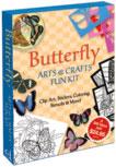 Book plus 4 3 beautiful butterfly masks Original.