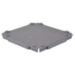 in. steel plate Furnished with () #8-32 x 5/8 in.