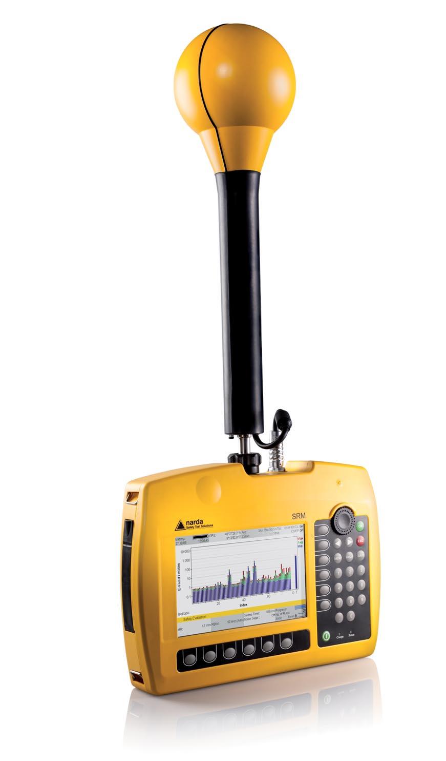 Selective measuring devices such as spectrum analyzers break down the fields into their individual frequency components, allowing detailed analysis.