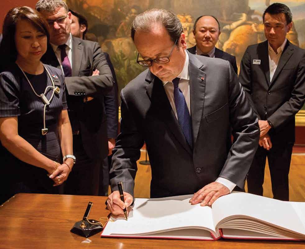 We signed Memoranda of Understanding (MOU) with the China Art Museum Shanghai and National Museum of the Philippines, and hosted notable dignitaries on diplomatic