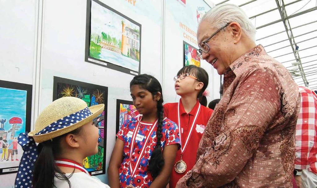 The Istana Art Event, co-organised by the Gallery and National Heritage Board, offered engaging arts and cultural activities for families and children within the Istana