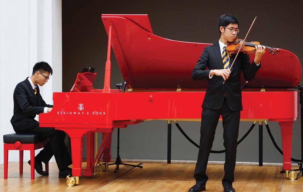 ENGAGEMENT In celebration of Singapore s rich musical heritage, DBS and POSB banks launched Singapore Rhapsodies, a new concert series inviting students from 38 schools to perform on a Red Steinway