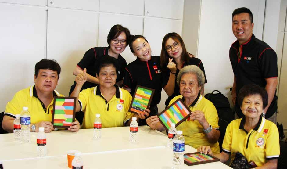 and beneficiaries at Keppel Centre for Art Education.