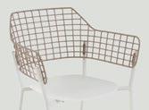 Product Features Details A. Geometric pattern detail on EMU Pattern Table and Chair B. Base detail on EMU Re-Trouvé C.