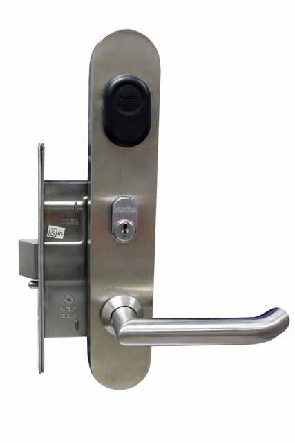 Electronic Door Furniture Along with the mechanical door furniture listed above, Kaba Australia has a range of electronic door furniture that complies with