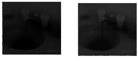 Filtered image after the histogram equalisation Noise removal image by adaptive filtering III.
