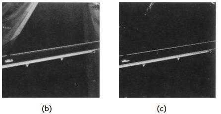 Review and Analysis of Image Enhancement Techniques 587 Figure 3. Example showing effect of Logarithmic transformation (a) Tranfer Function (b) Original Image (c) Processing Output D.