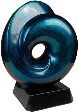 #285 Blue Sculpture