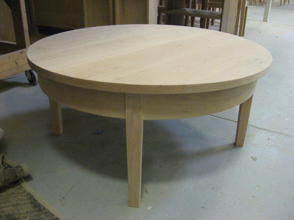 Simple Round Cherry Table Fritz