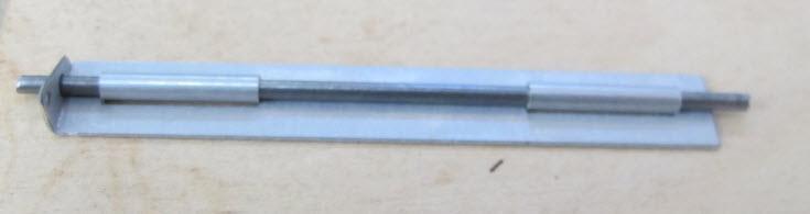 from the cutting. The aluminum tube #4.