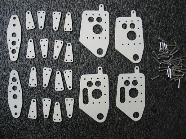secure the rivets and G10 parts