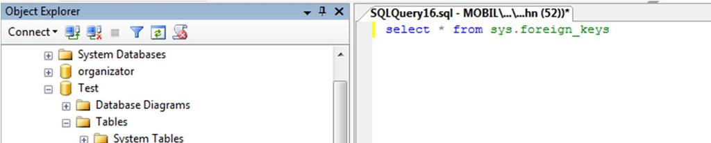 Scripturile generate pot fi deschise într-o nouă fereastră a editorului SQL, într-un fișier sau în memoria Clipboard pentru un eventual Paste viitor.