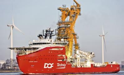 Vessel owned in joint venture with TechnipFMC Built in Norway with 650t VLS Jul 2017