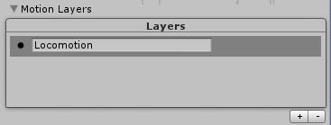 Start by pressing the + to create a new layer. Layers run in parallel just like Animator Layers. So creating a layer per Animator Layer is typically a good idea.